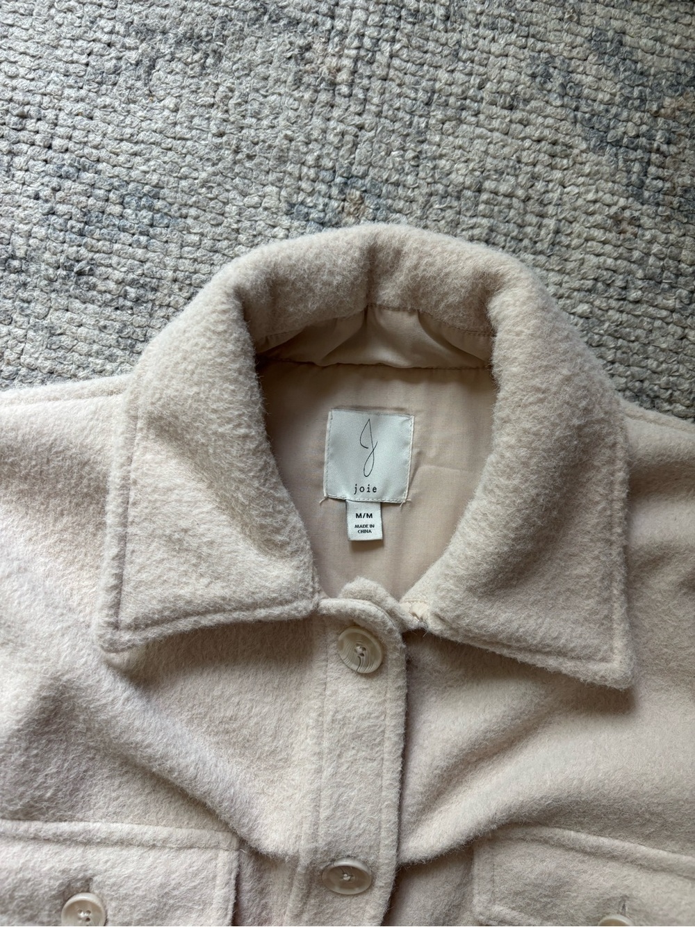 Joie Button-Up Shacket Jacket - Picture 2 of 2